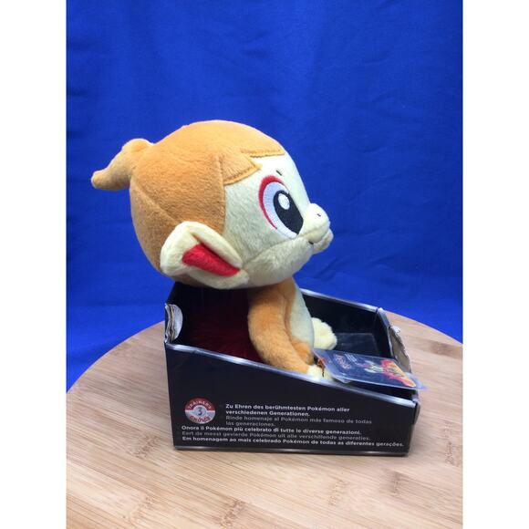 NIB Pokemon Chimchar Plushie With Booklet - Picture 3 of 9